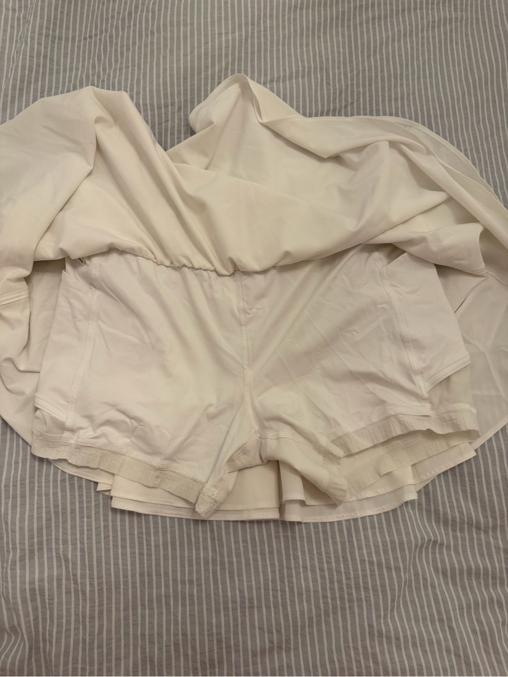Lulu lemon White Tennis Mini Skirt - Picture 3 of 6